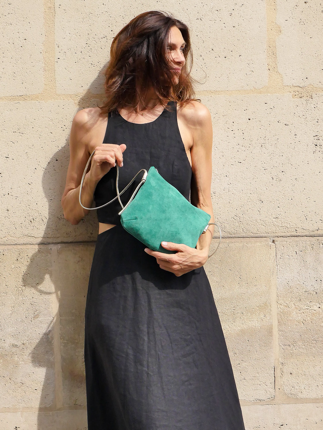 Brera daim - Envy Green