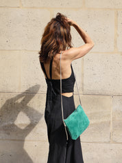 Brera daim - Envy Green