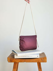 Brera satin nylon - Bordeaux