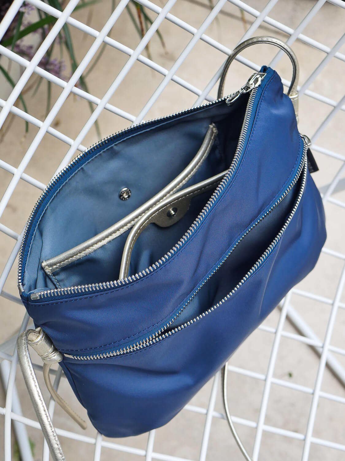 Brera satin nylon - Sapphire