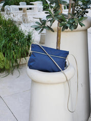 Brera satin nylon - Sapphire