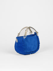Calliope daim - Bleu Electrique
