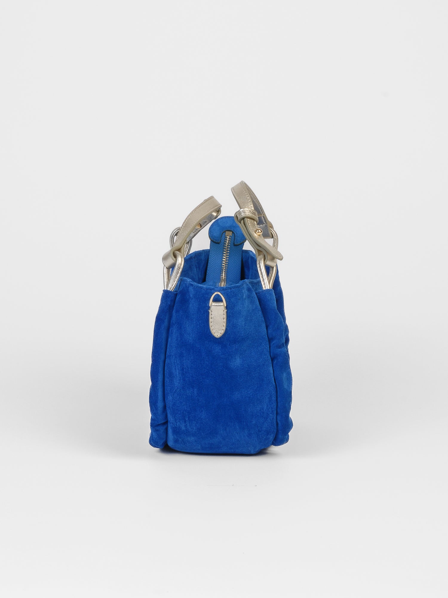 Calliope daim - Bleu Electrique