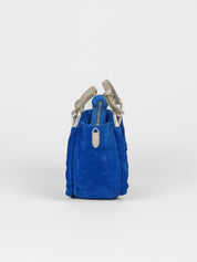 Calliope daim - Bleu Electrique