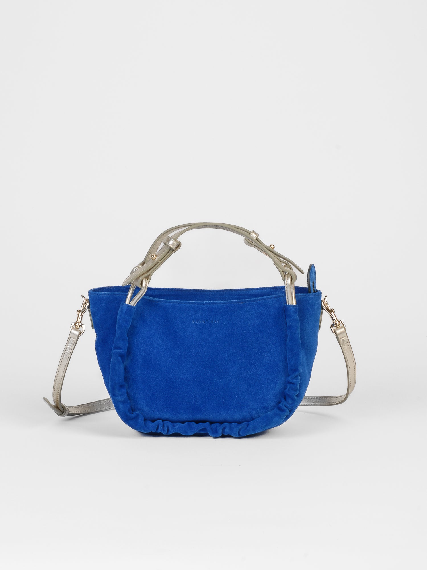 Calliope daim - Bleu Electrique