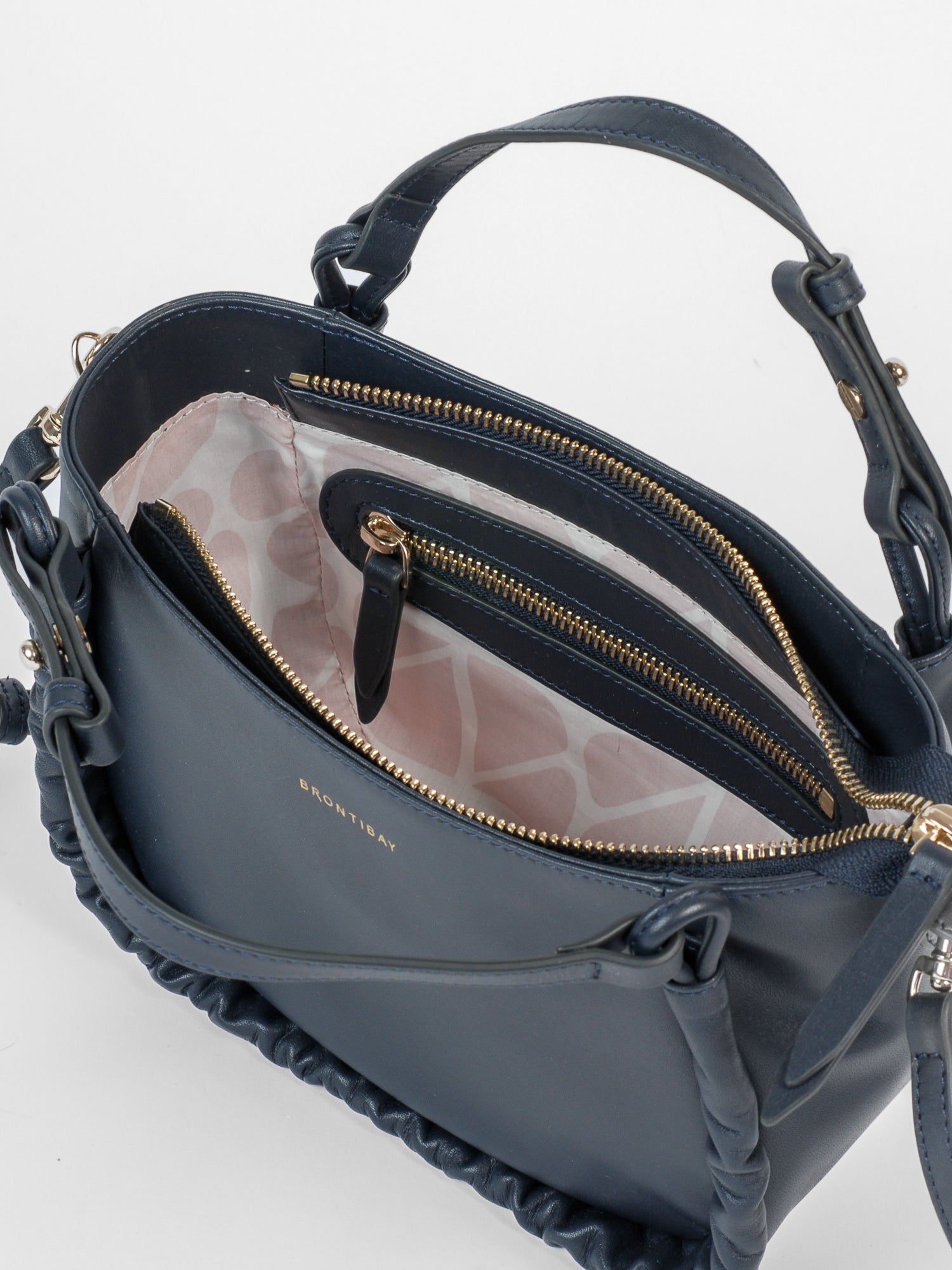 Beatrix Suede bag - Electric Blue