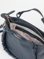 Beatrix Suede bag - Electric Blue