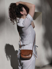 Chrissy cuir sassy - Camel