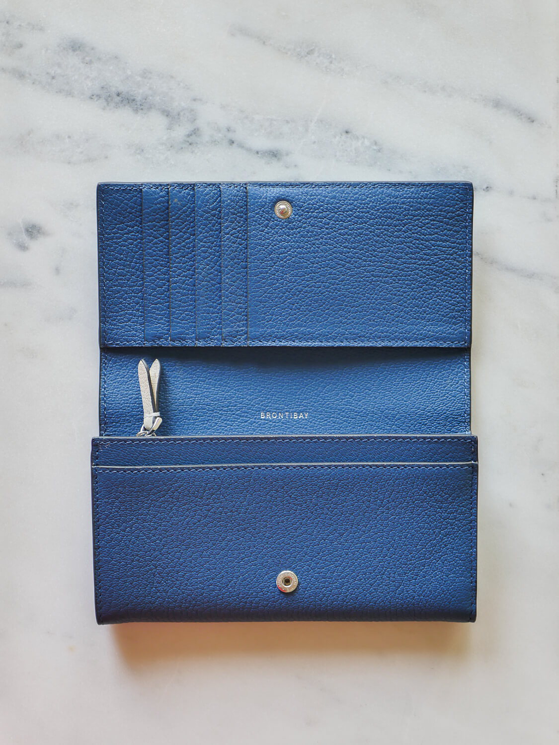 Ciara cuir dutch - Yale Blue