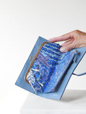 Constantinople cassandra leather - Serenity Blue