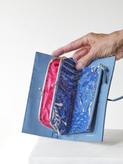 Constantinople cassandra leather - Serenity Blue