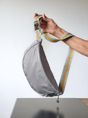 Gabin satin nylon - Stone Swag Yellow