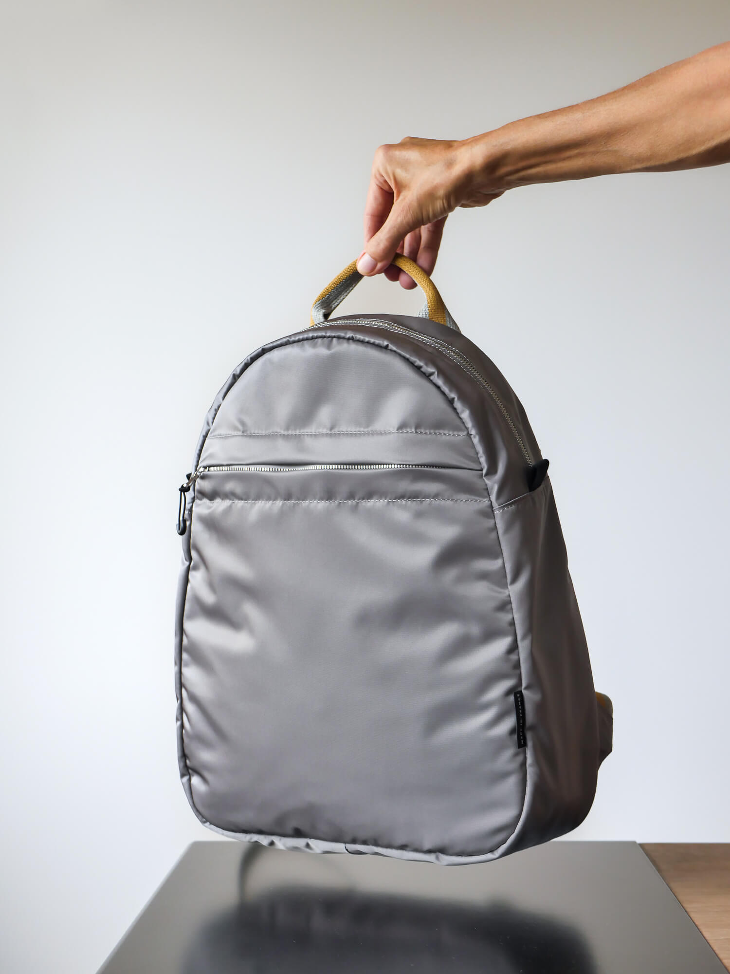 Gaston nylon satiné - Stone Swag Jaune