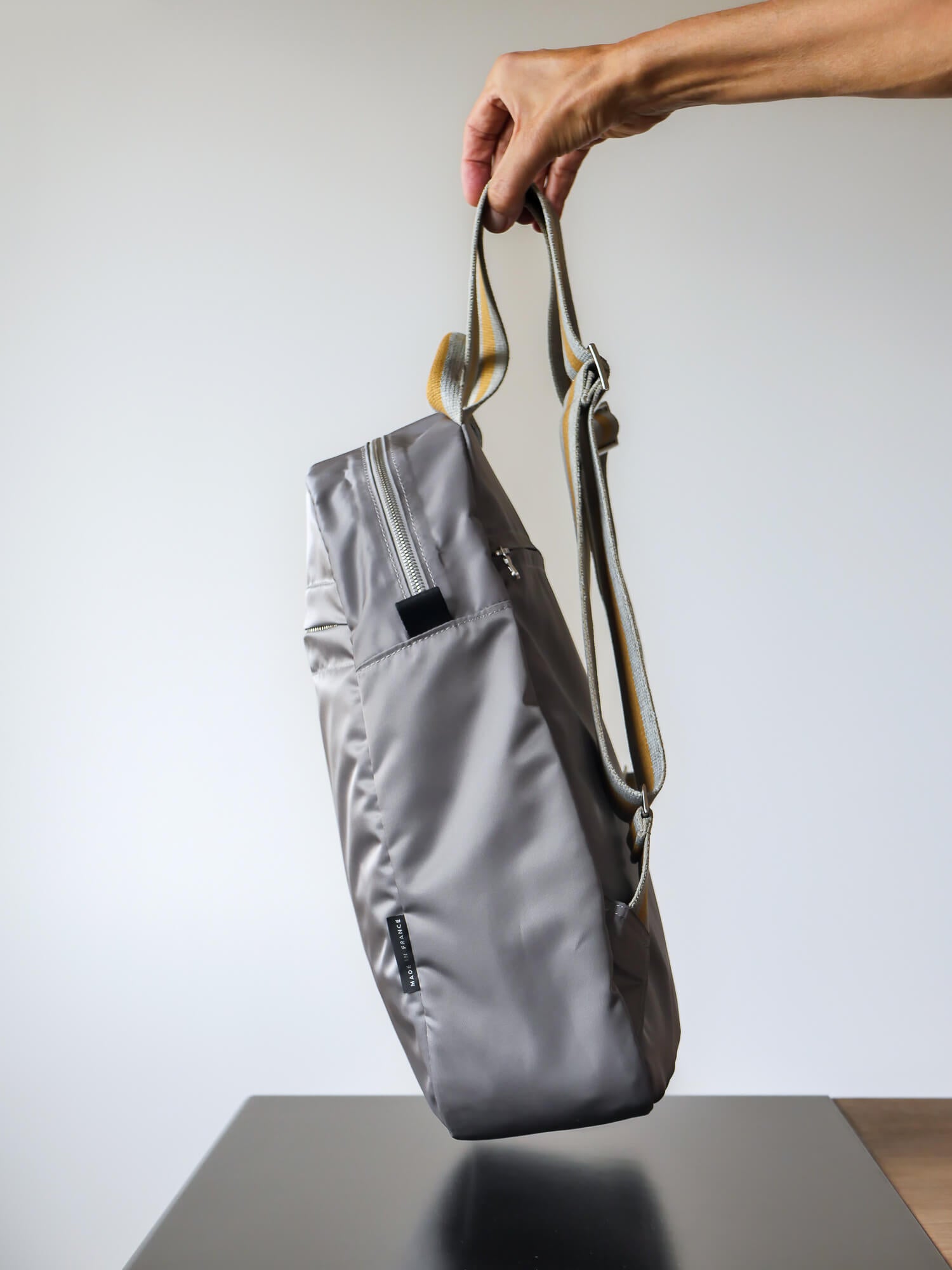 Gaston nylon satiné - Stone Swag Jaune