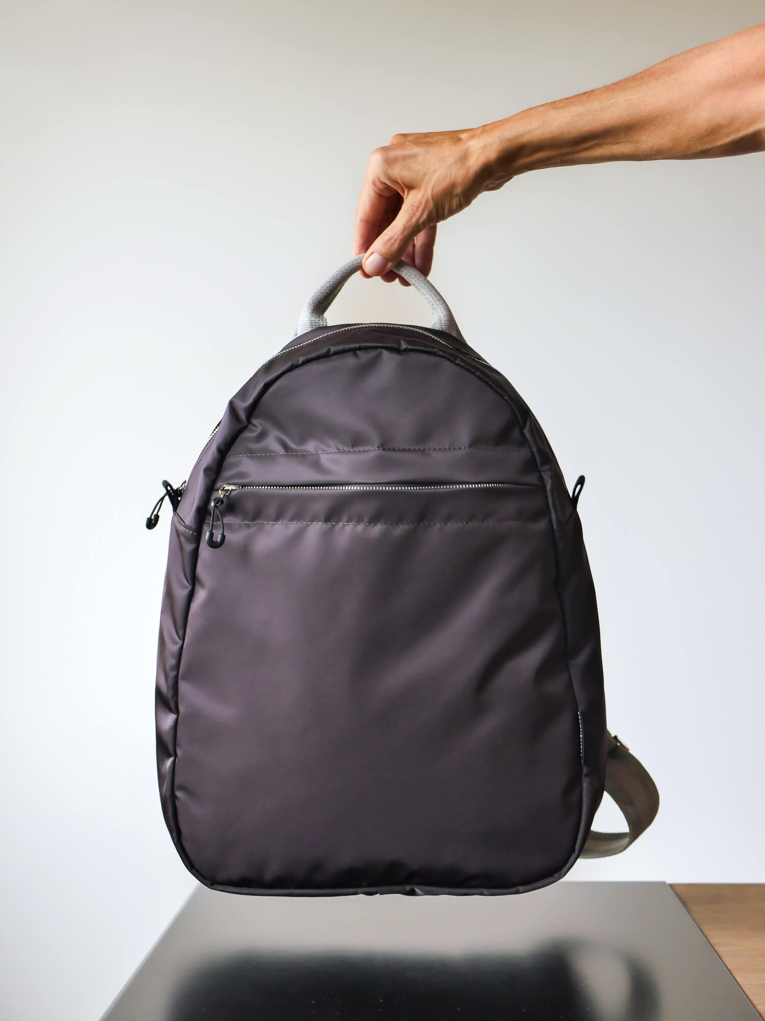 Gaston nylon satiné - Mure Sauvage Swag Rose