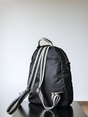 Gaston nylon satiné - Noir Swag Noir