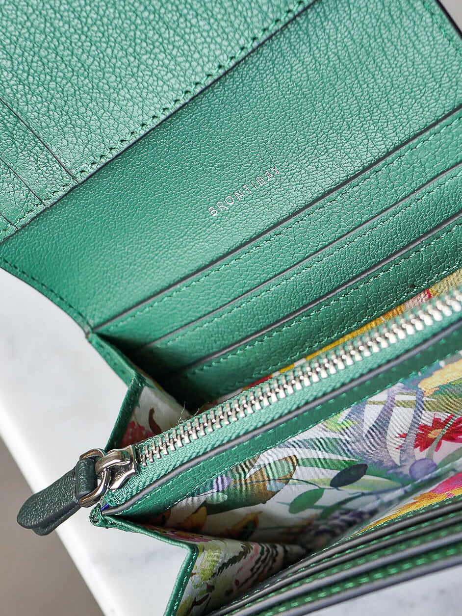 Gia Dutch leather - Green Tea