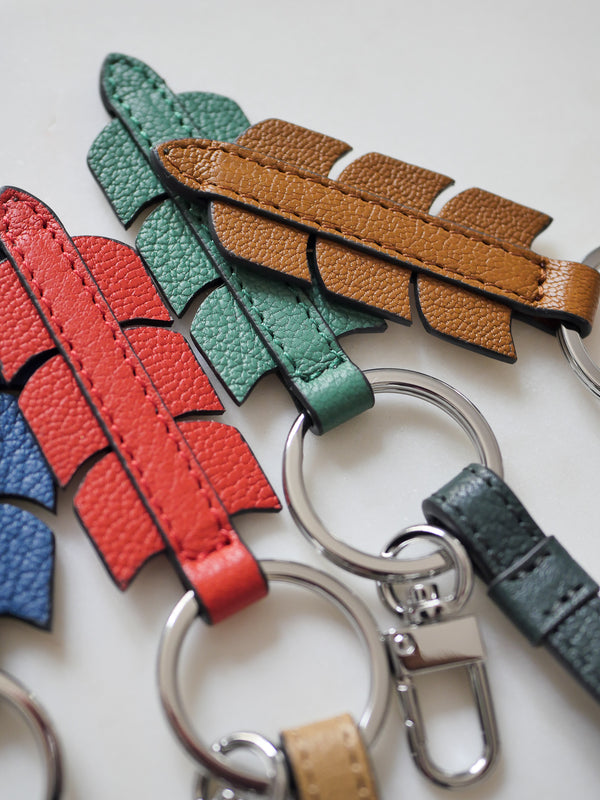 leather keyring strap