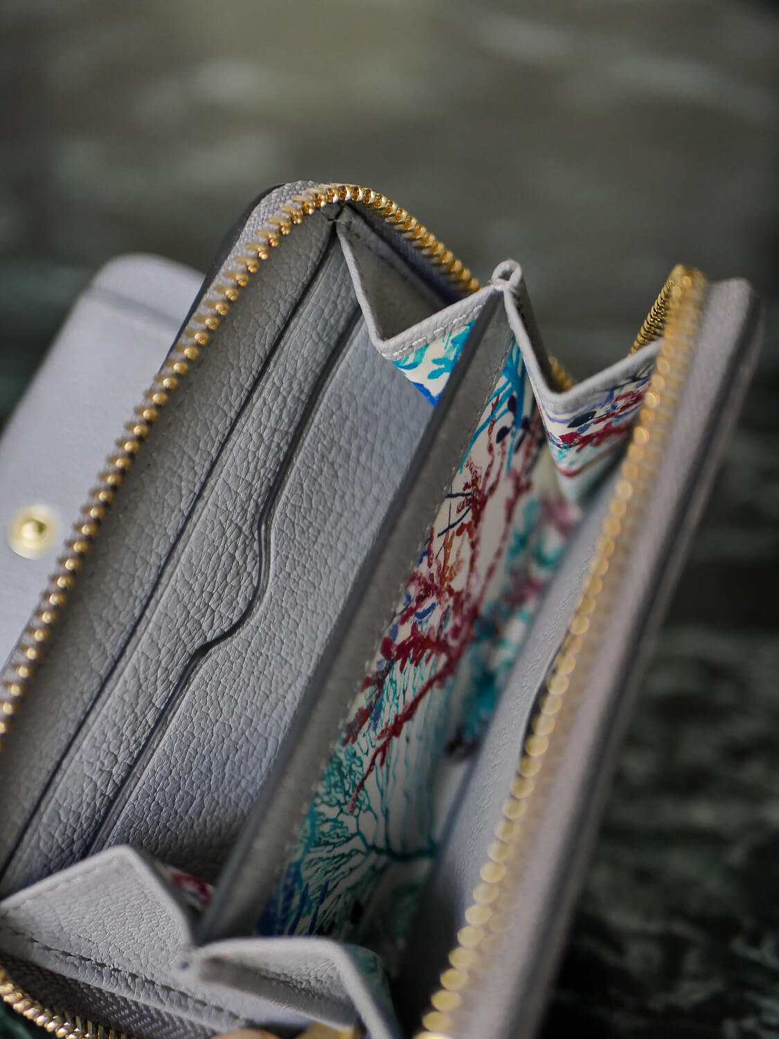 Lilou patch daim - Grey