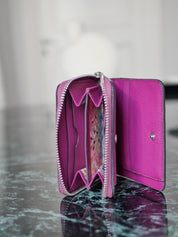 Lilou patch daim - Violet