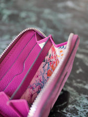 Lilou patch daim - Violet