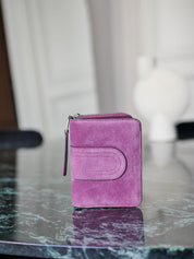 Lilou patch daim - Violet