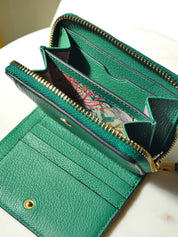 Lilou patch daim - Envy Green