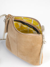 Lucia sac daim - Tobacco