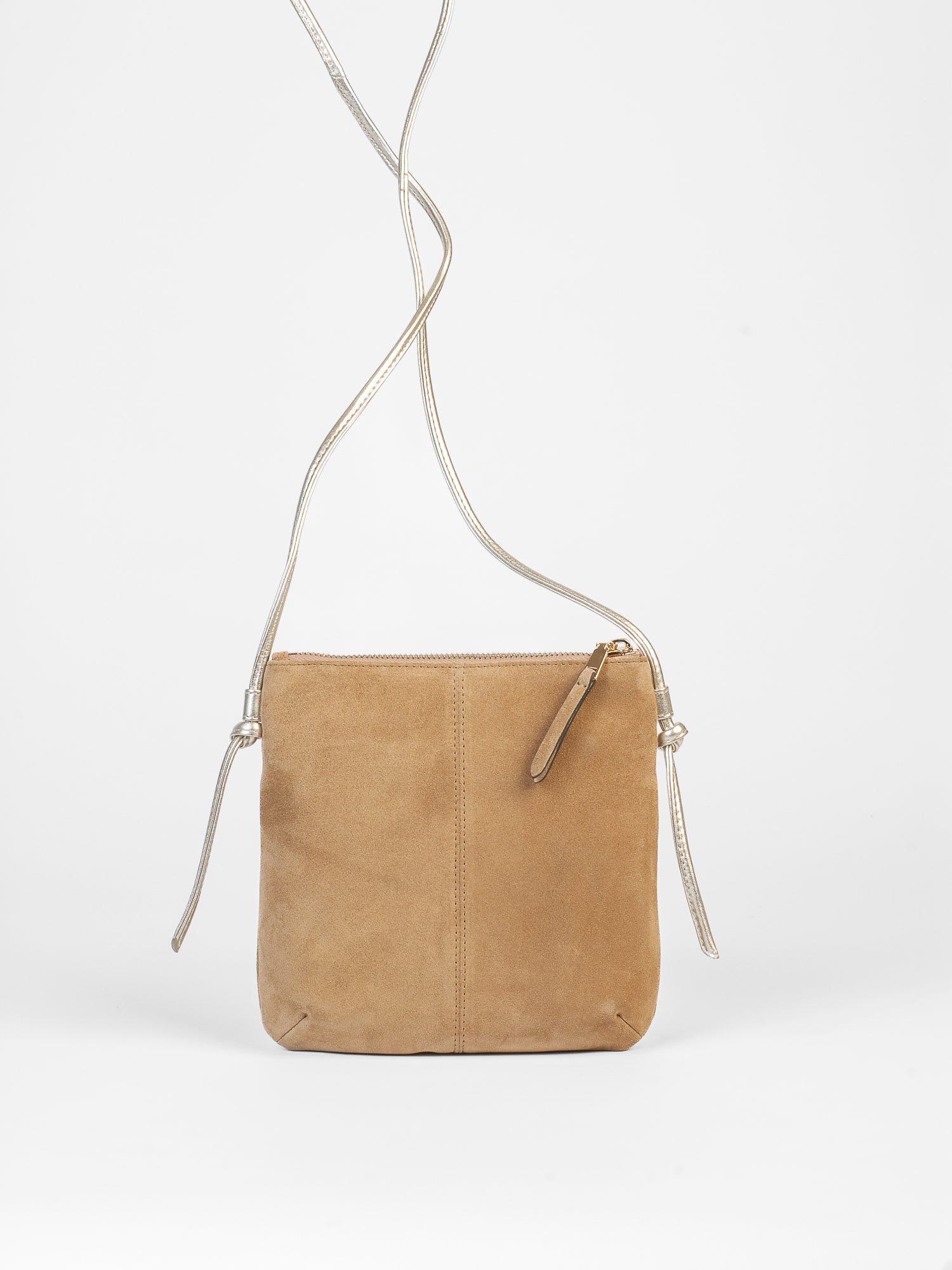 Lucia sac daim - Tobacco