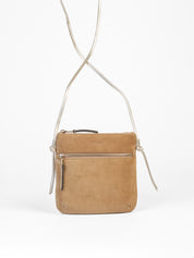 Lucia sac daim - Tobacco