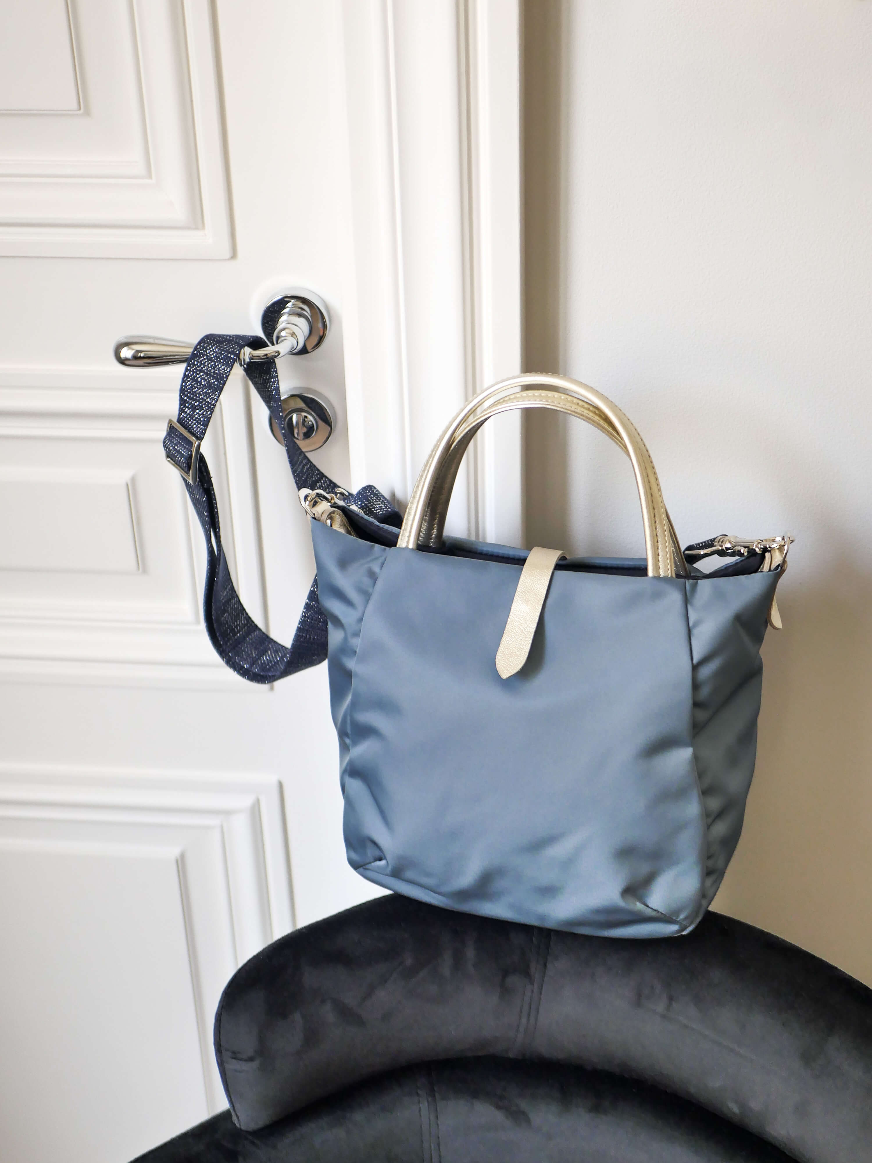 Lula satin nylon - Venetian Blue