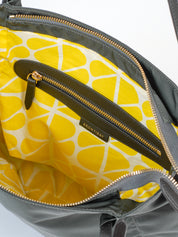 Maven sac nylon satiné - Gris Foncé