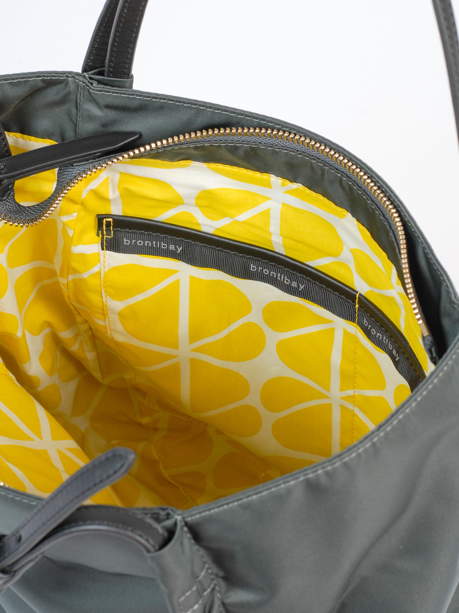 Maven sac nylon satiné - Gris Foncé