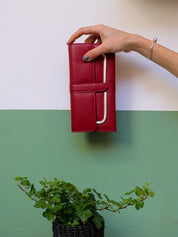 Mayfair Cuir Cassandra - Strawberry