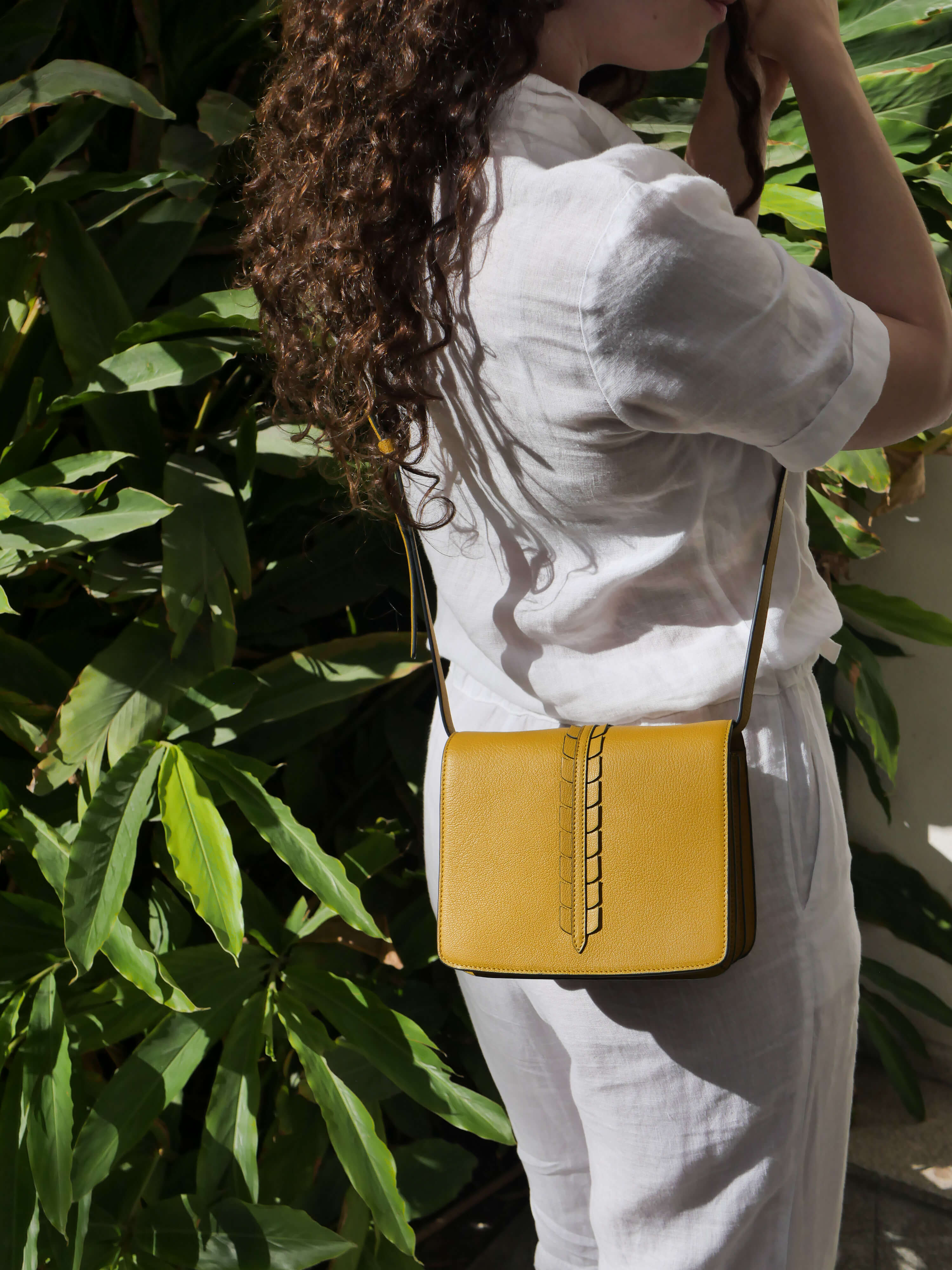 Morigan cuir dutch - Jaune
