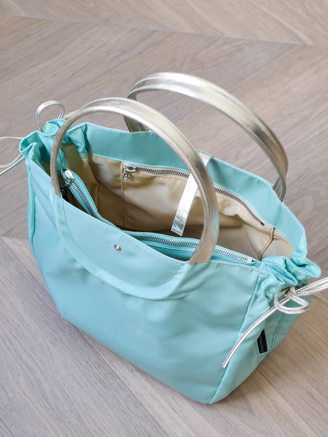 Naples satin nylon - Caribbean