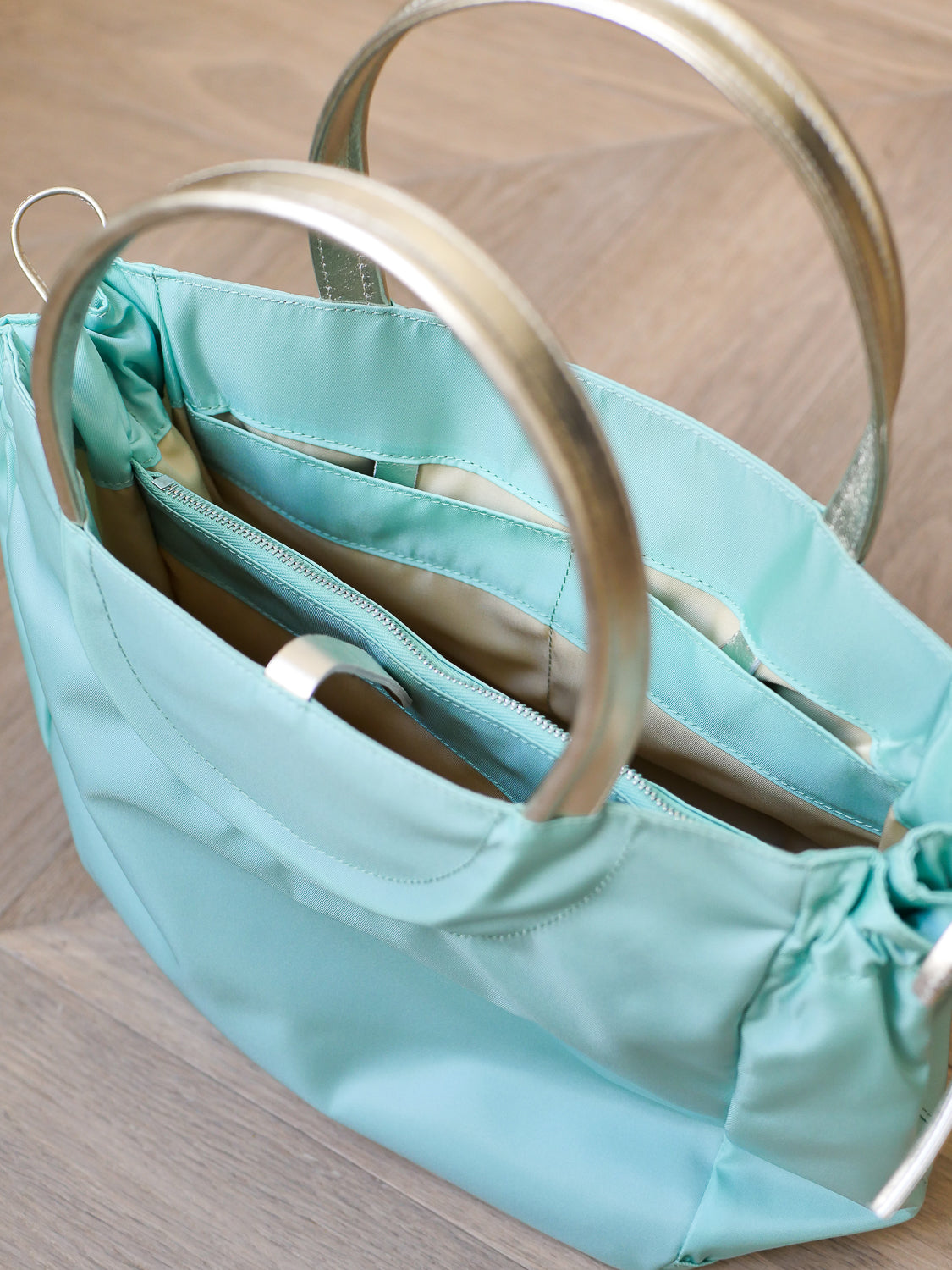 Naples satin nylon - Caribbean