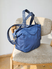 Nerano nylon satiné - Blueberry