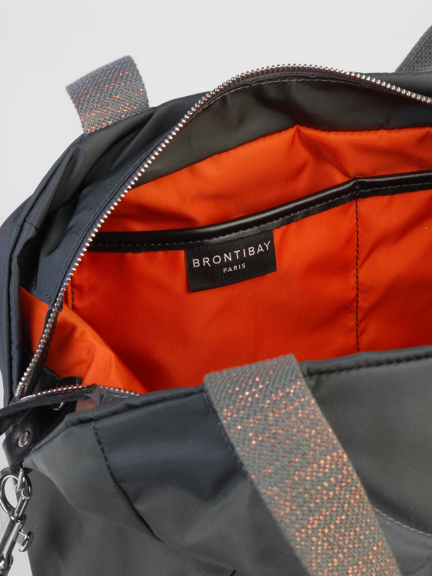 Nerano nylon satiné - Gris Foncé