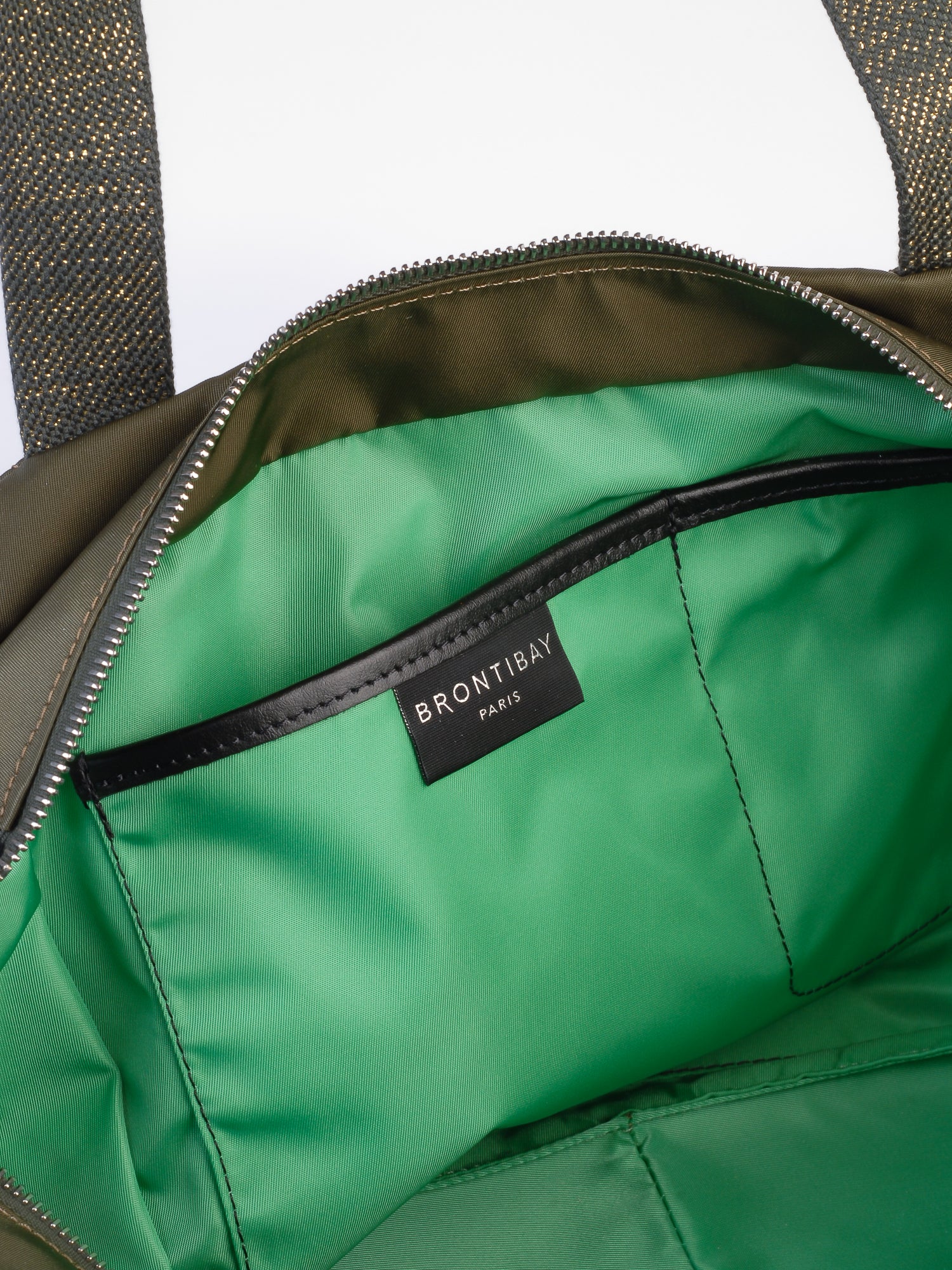 Nerano nylon satiné - Militaire