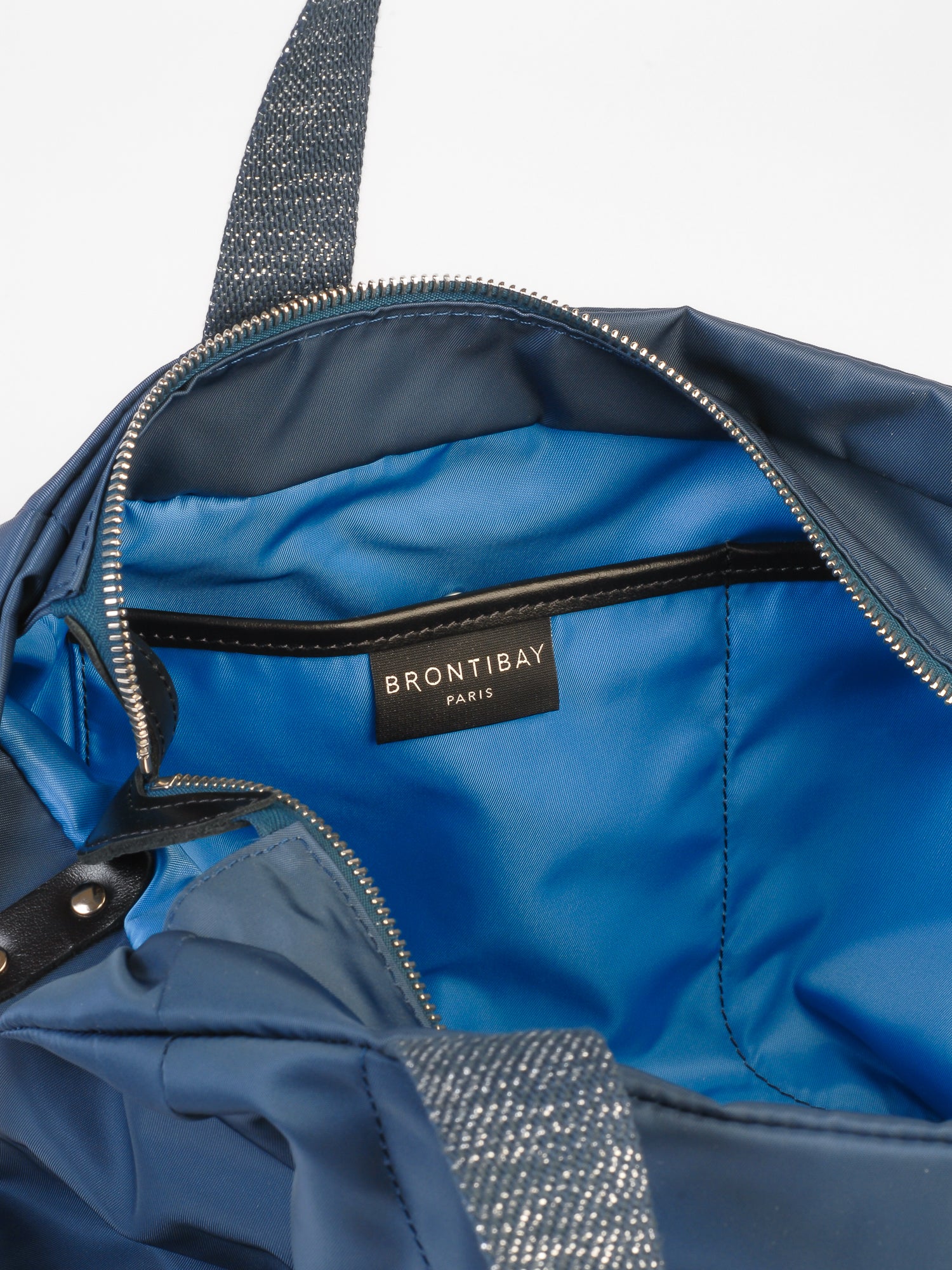 Nerano nylon satiné - Blueberry
