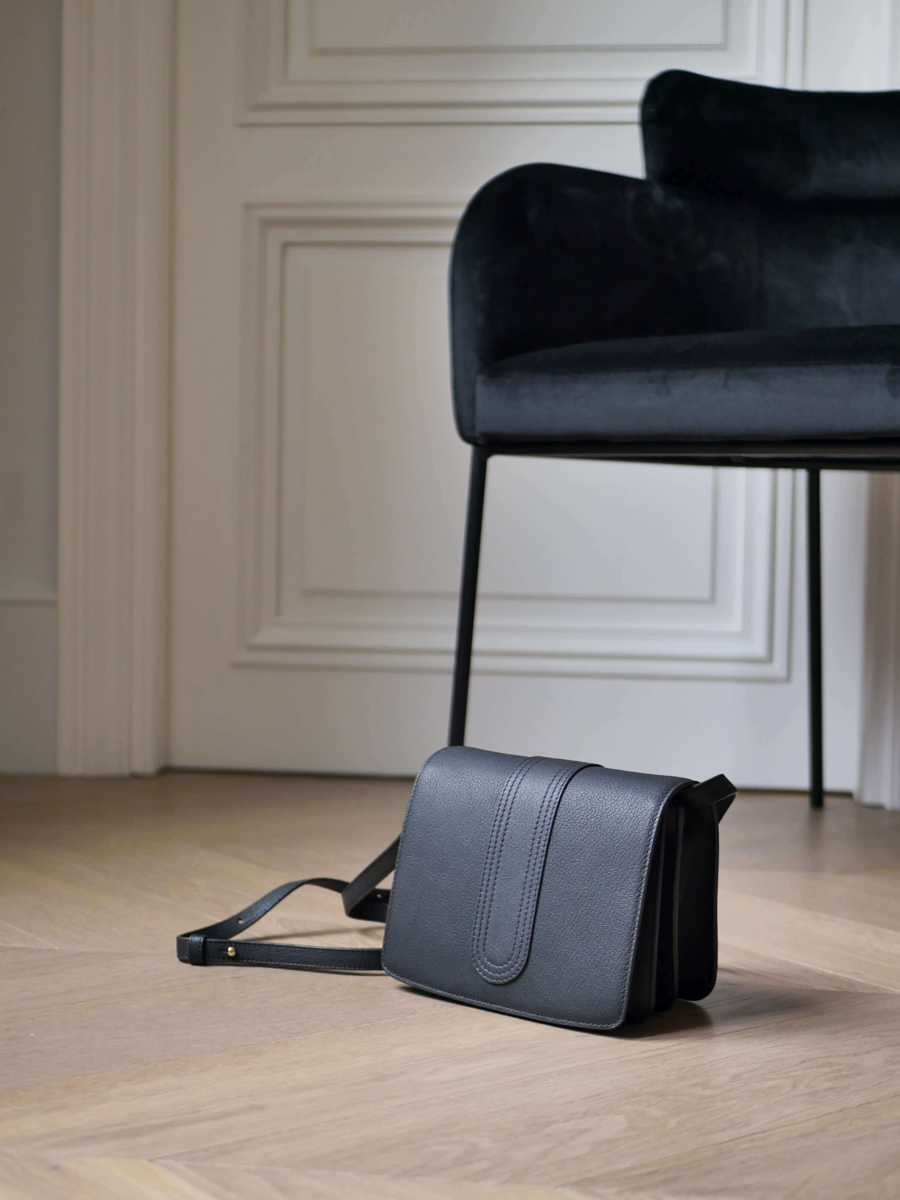 Pixie cuir dutch - Noir
