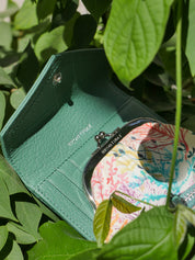 Pearl Dutch leather - Green Tea