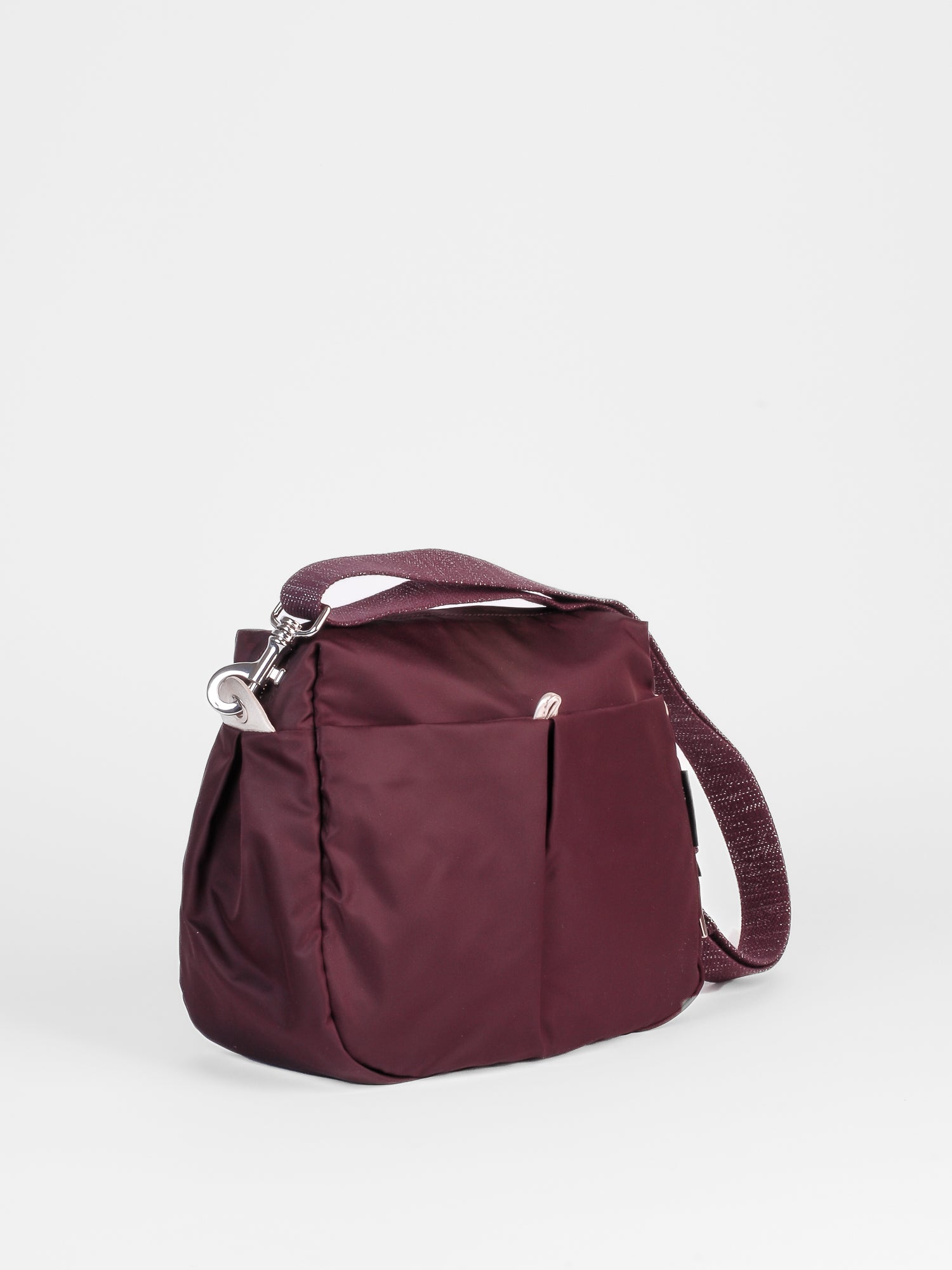 Ravello satin nylon - Bordeaux