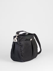 Ravello satin nylon - Black