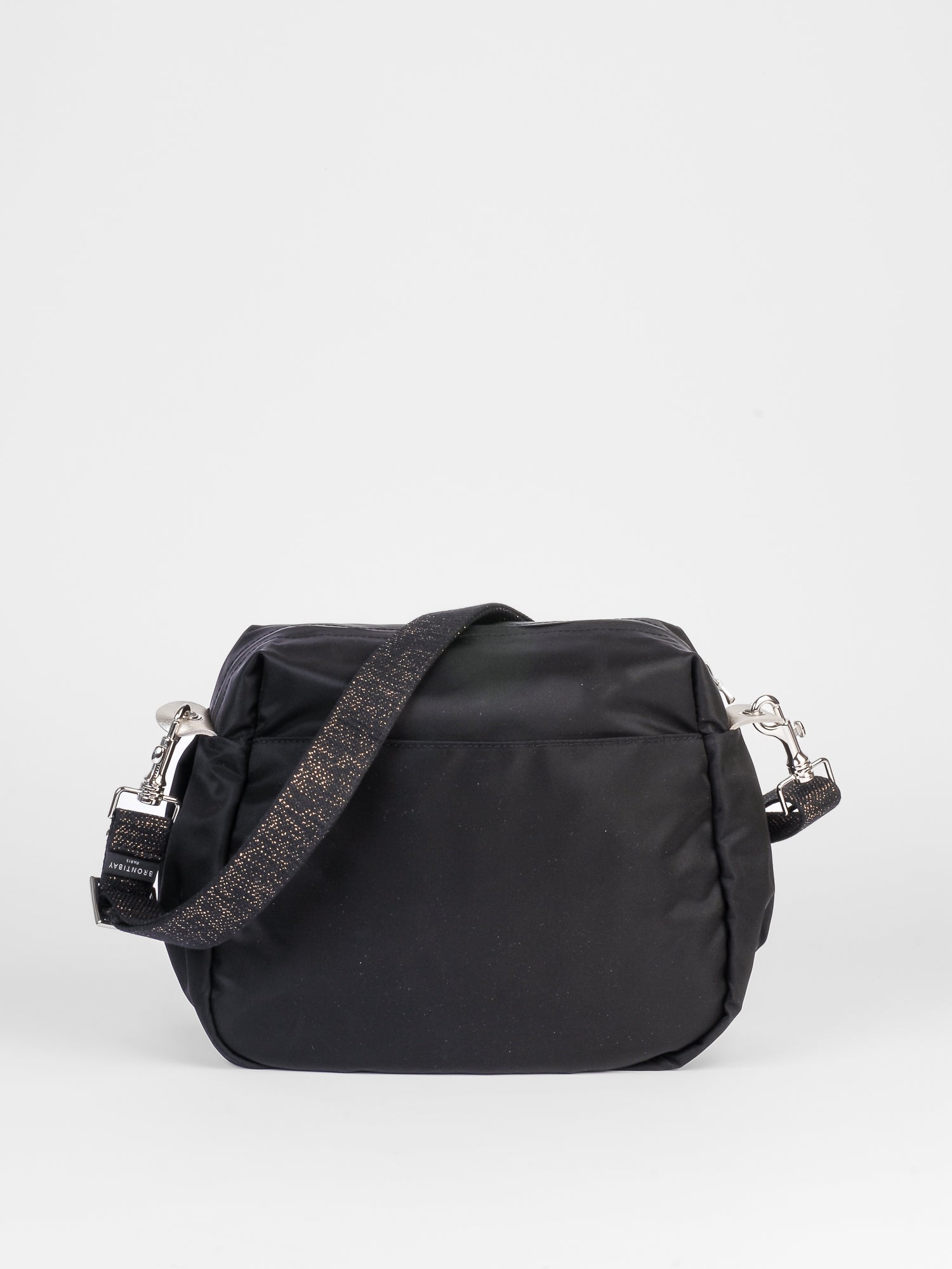 Ravello satin nylon - Black