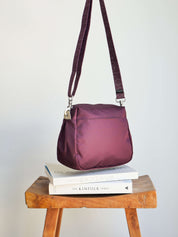 Ravello satin nylon - Bordeaux