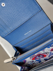 Rayen cuir dutch - Yale Blue
