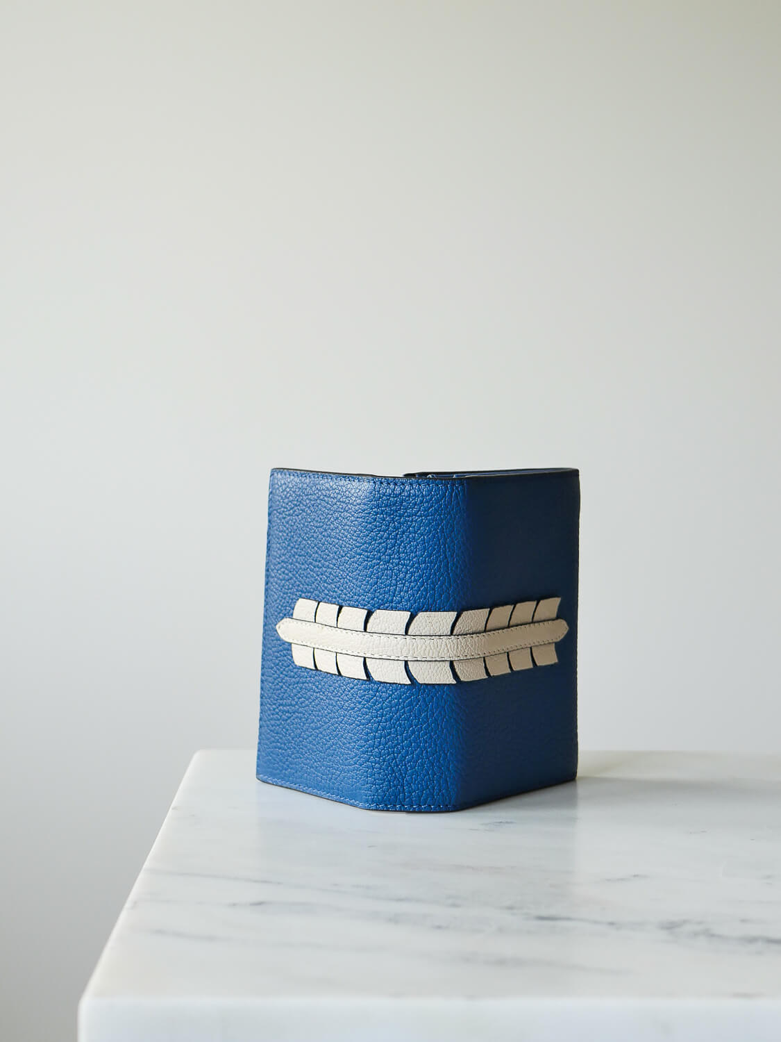 Rayen cuir dutch - Yale Blue