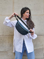 Sakari nylon satiné - Deep Sea